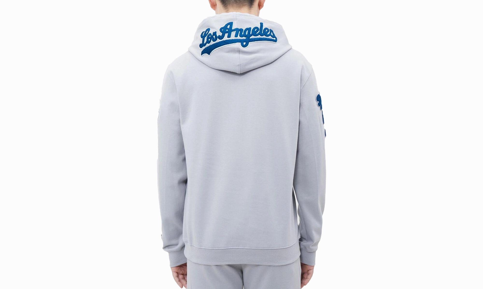 MLB Los Angeles Dodgers Logo P/O Hoodie "GREY"