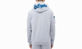 MLB Los Angeles Dodgers Logo P/O Hoodie "GREY"