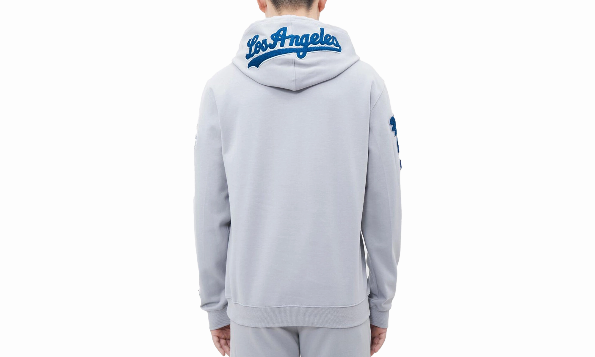 MLB Los Angeles Dodgers Logo P/O Hoodie "GREY"