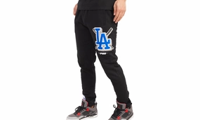 MLB Los Angeles Dodgers Mash Up Logo Sweatpants "Black"