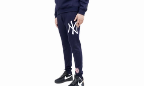 MLB New York Yankees Logo Joggers Sweatpants "Navy"