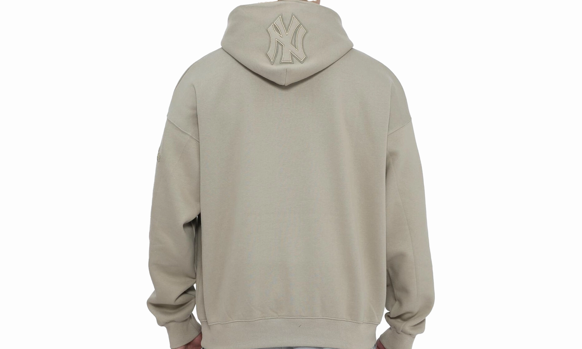MLB New York Yankees Neutral Essentials Fleece Hoodie "Beige"