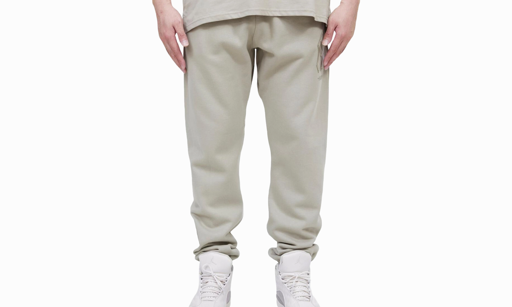 MLB New York Yankees Neutral Fleece Sweatpants "Beige"