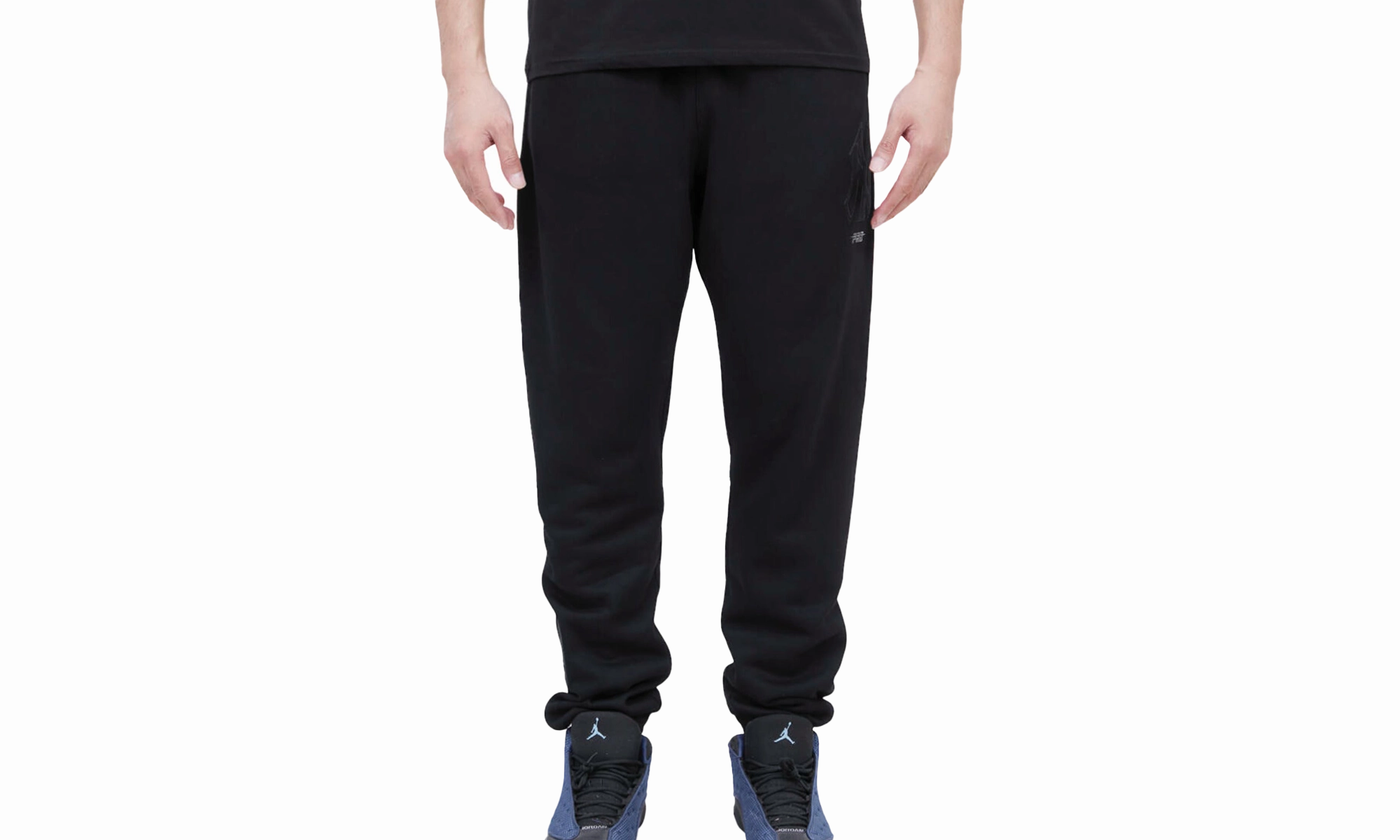 MLB New York Yankees Neutral Fleece Sweatpants "Black"