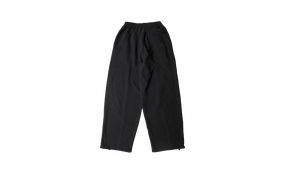 MM6 Wide Leg Sweatpants With Logo Taped "Black"