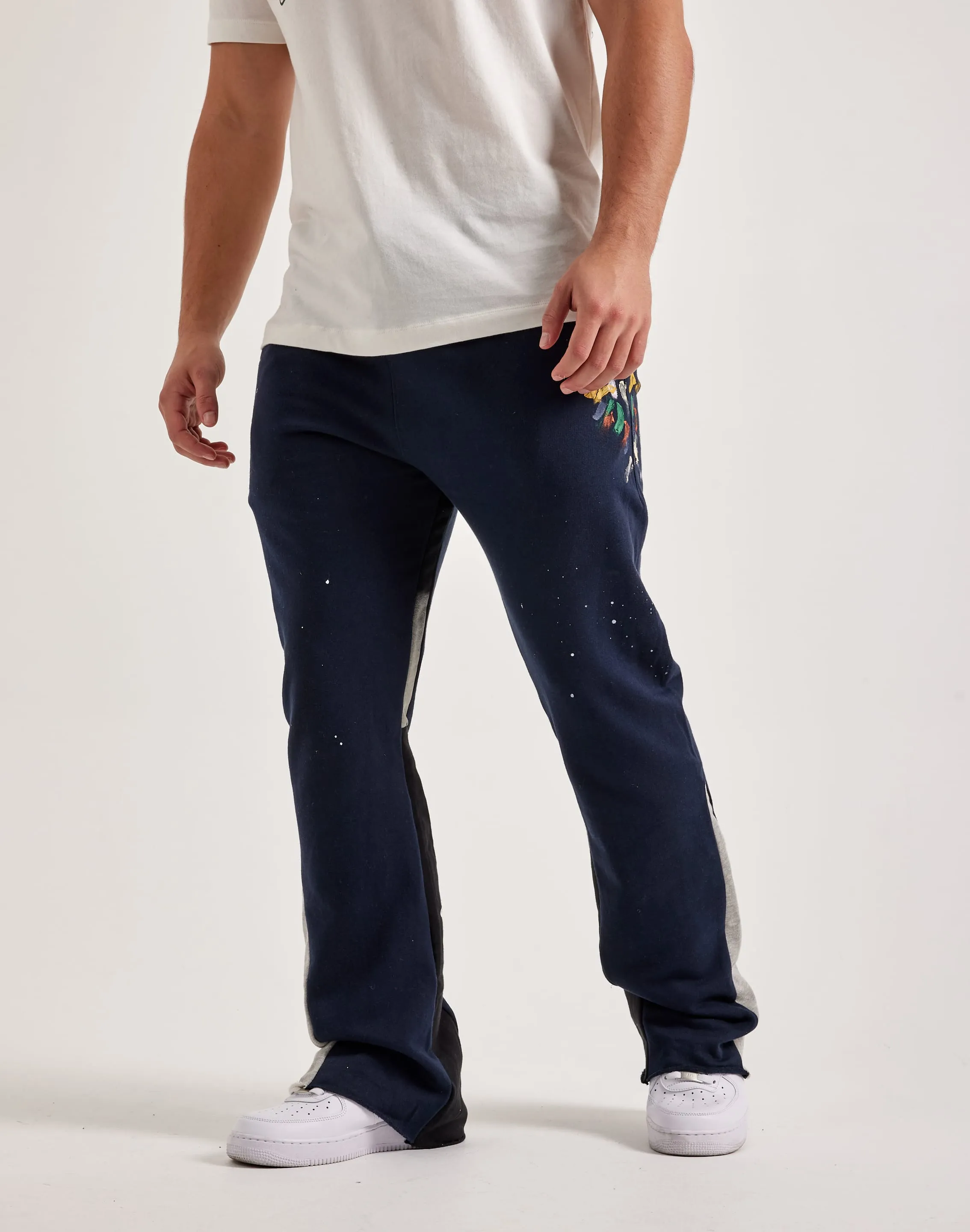 MNML Contrast Bootcut Sweatpants TemperatureControlTechnology TemperatureRegulating