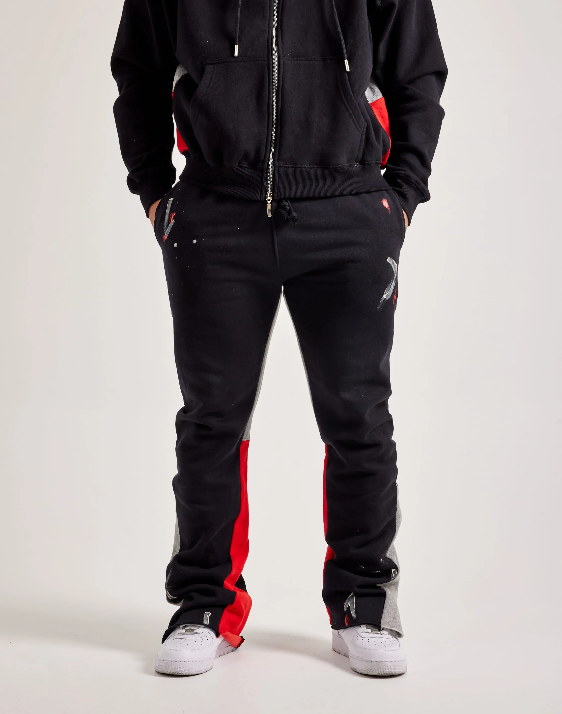 MNML Contrast Bootcut Sweatpants Flow Core