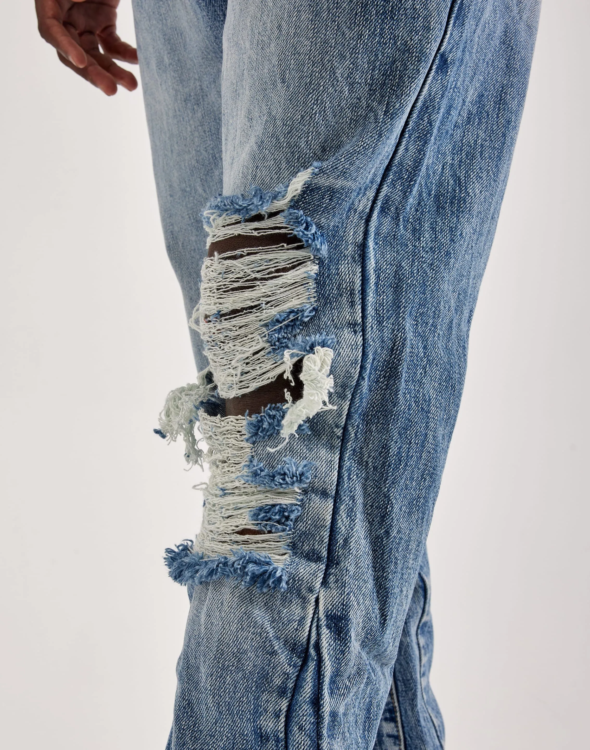 MNML Flare Denim Jeans StaticResistantLining