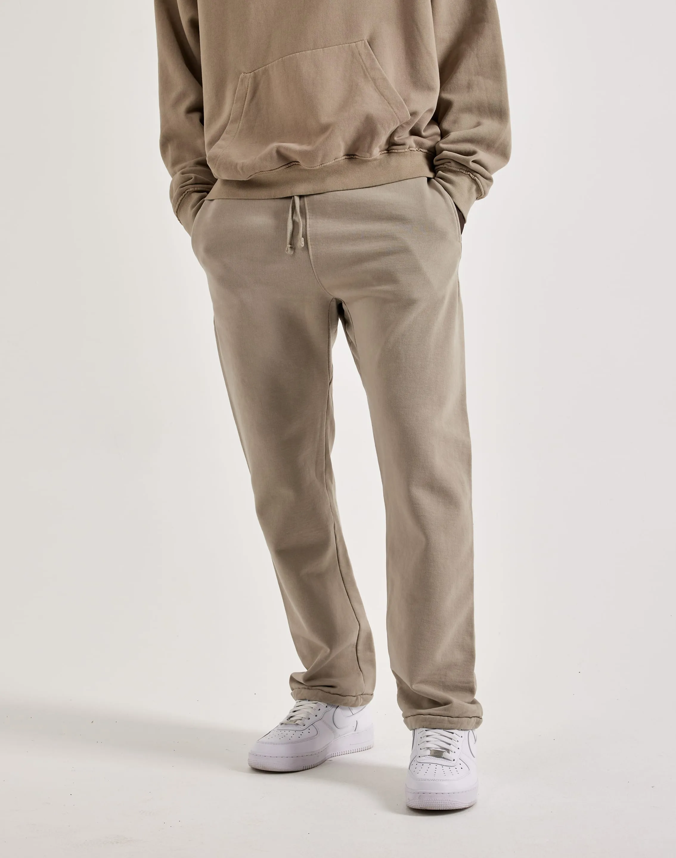 Global Glow AntiStatic Lining MNML Heavy Relaxed Everyday Fleece Sweatpants