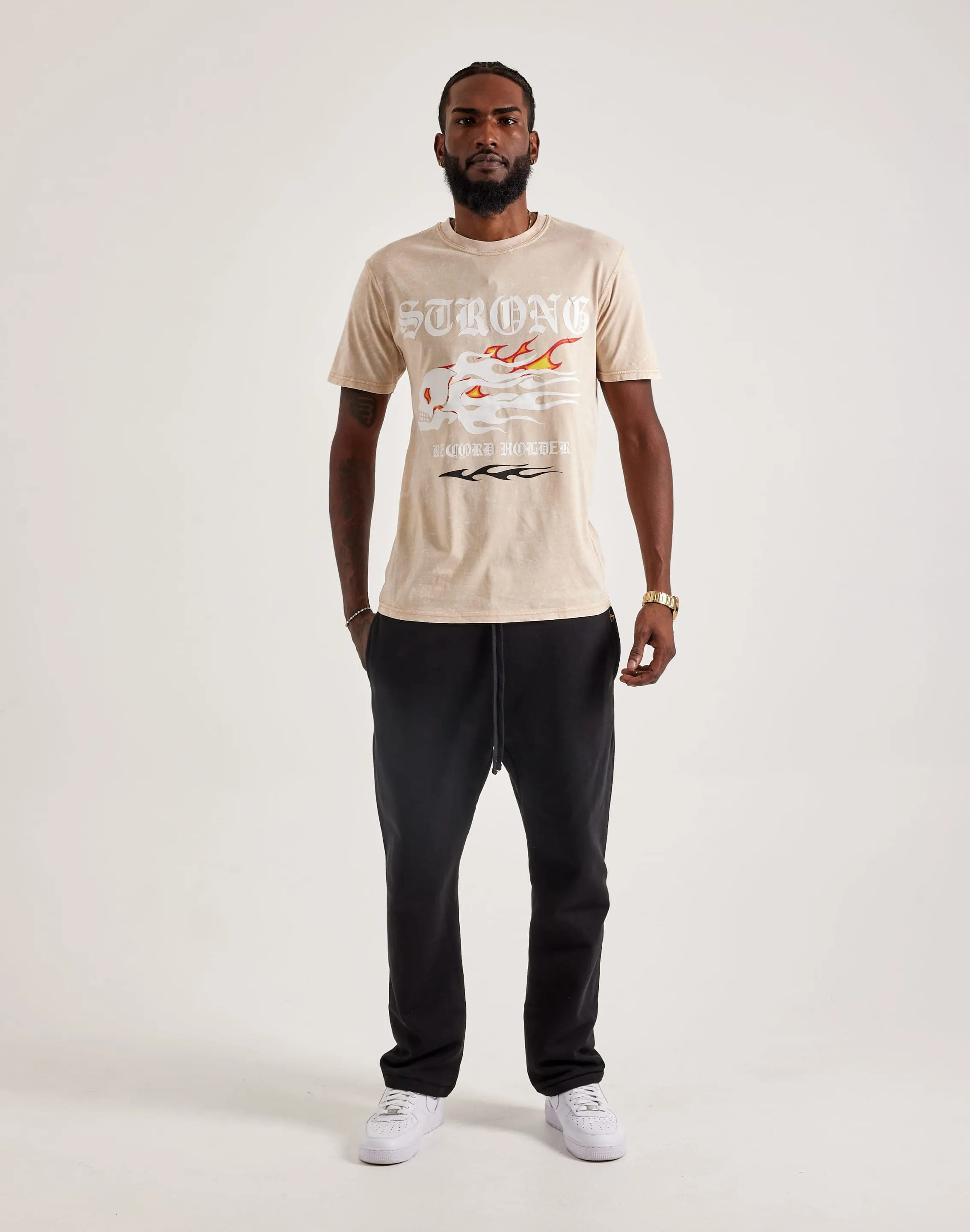Soft Core Foldable Hem MNML Relaxed Everyday Sweatpants
