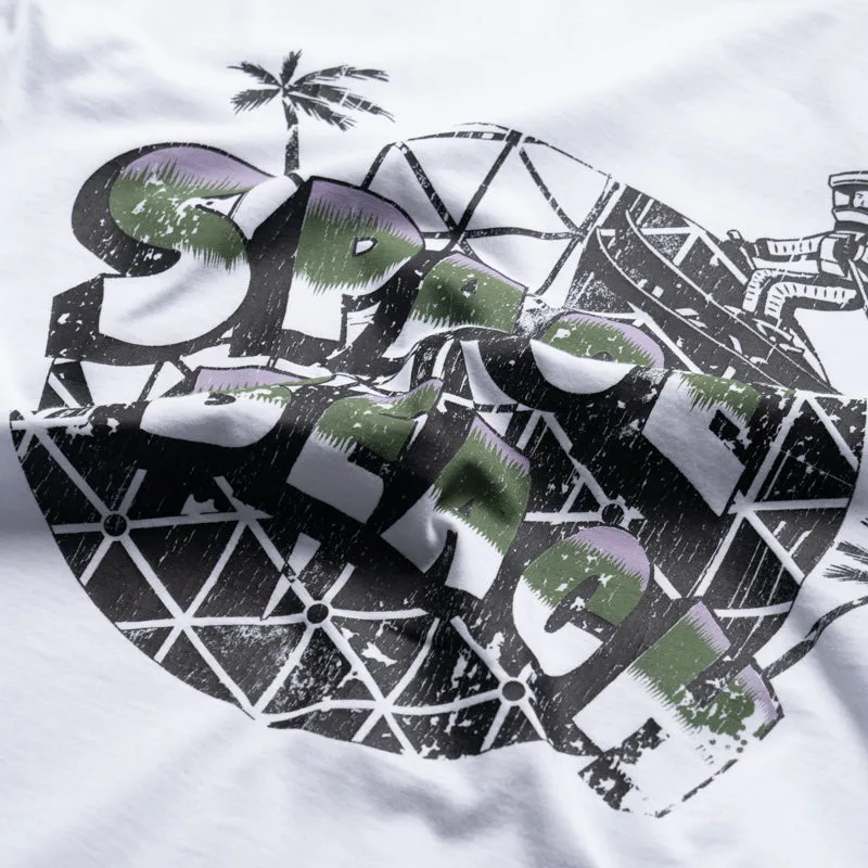 Girls' night out Trendy Silhouette Billionaire Boys Club Space Epcot Tee - White