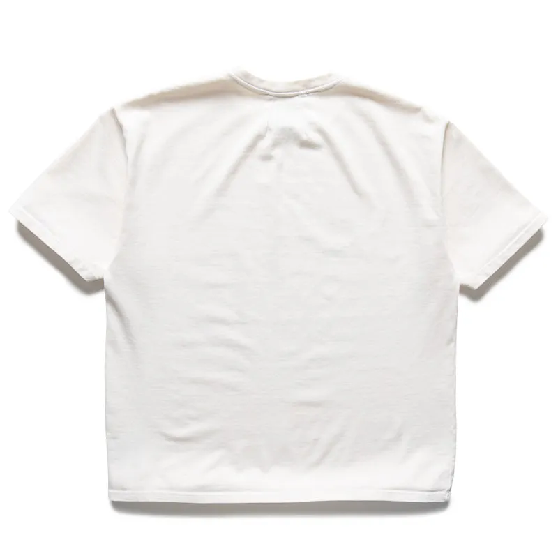 Rhude Notting Hill Eagle Tee - Vintage White Off the shoulder Eco-friendly