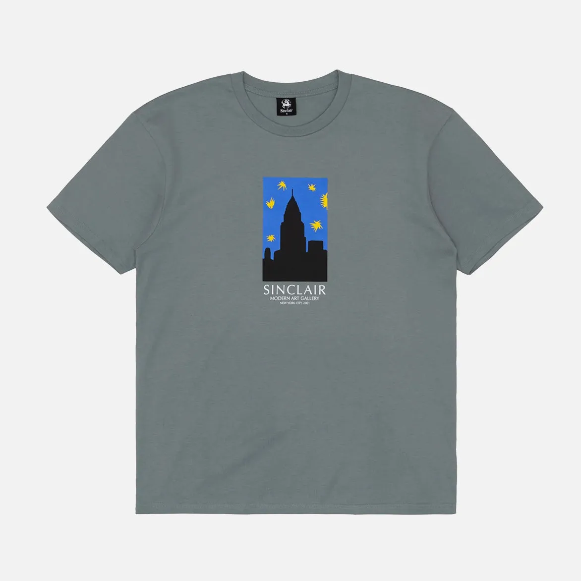 MODERN ART TEE - TEAL Wonder Fit