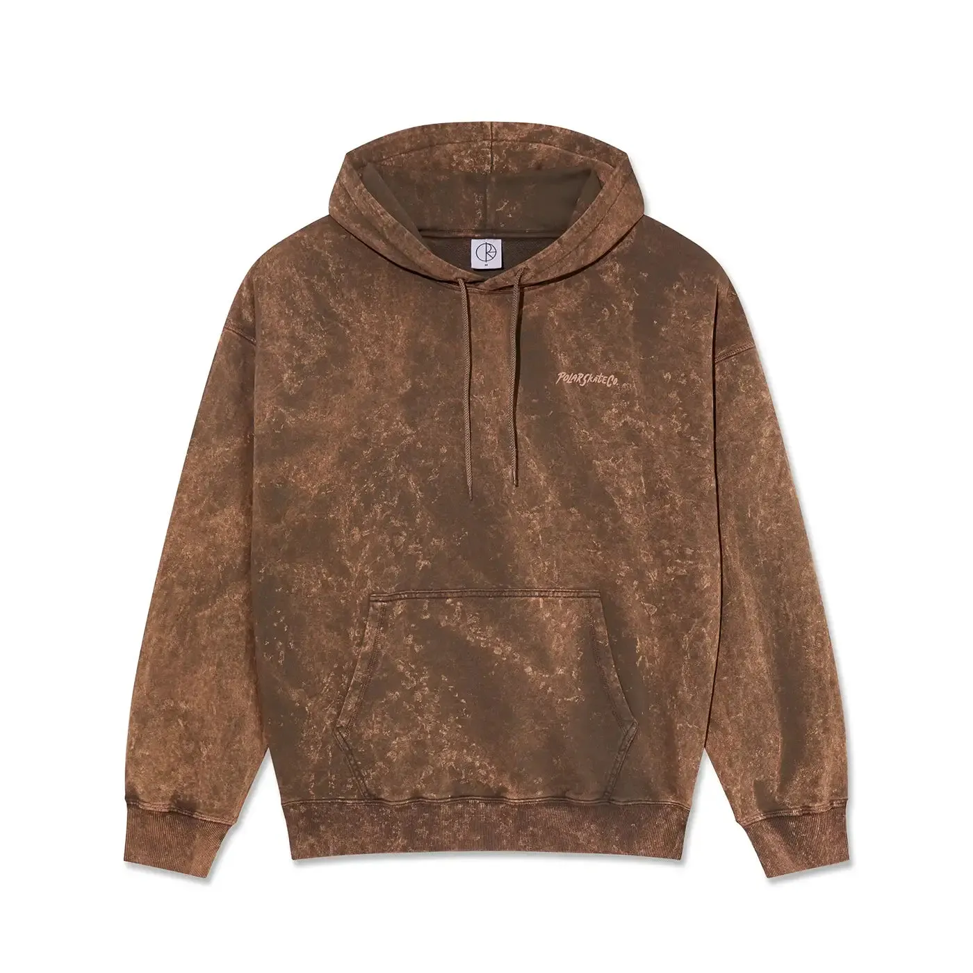 Polar Skate Co Acid Frank Surf Logo Hoodie - Brown Trendy Style