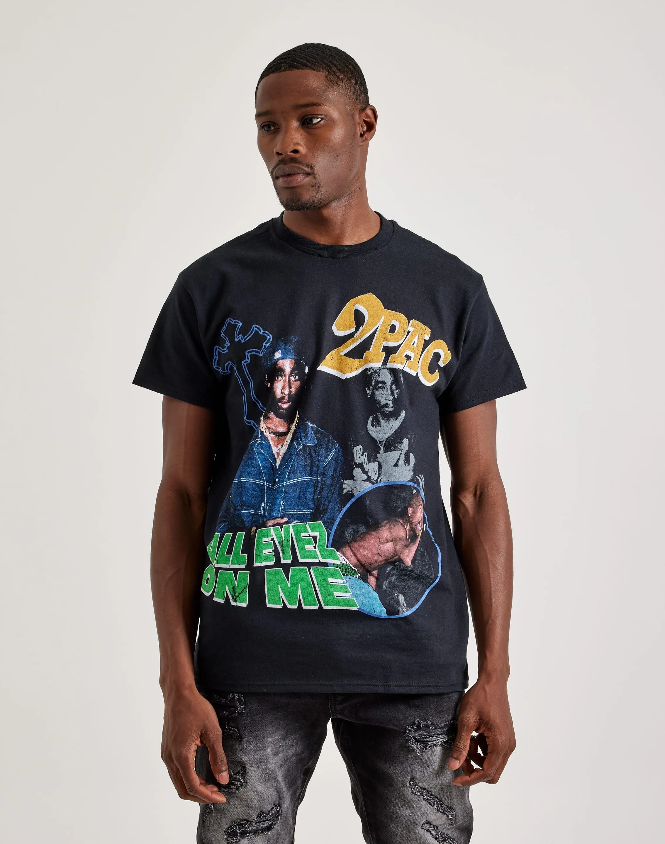 Bravado 2Pac All Eyez On Me Tee World Edge ButterSoftKnit