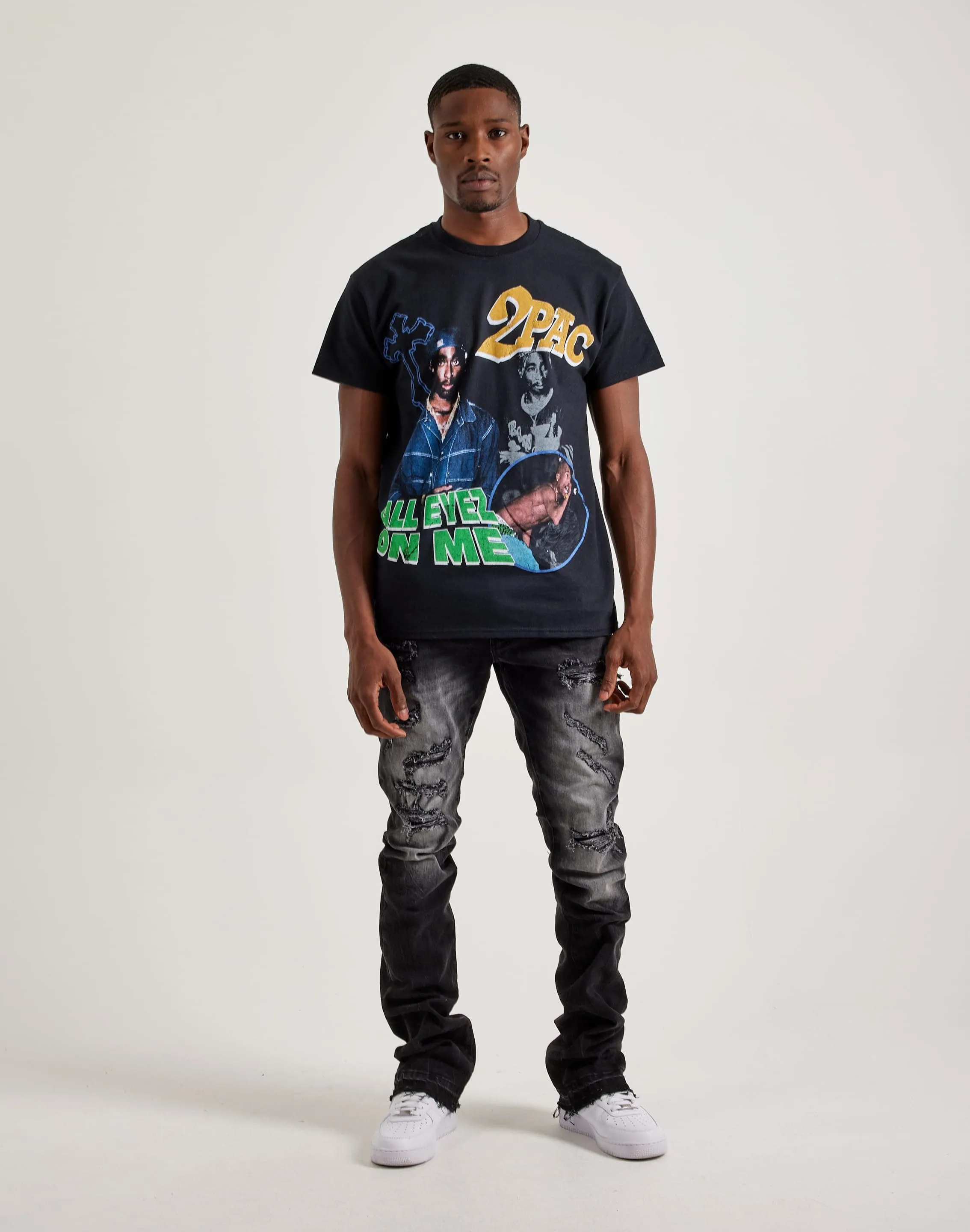 Bravado 2Pac All Eyez On Me Tee Mom Soft Run Ready