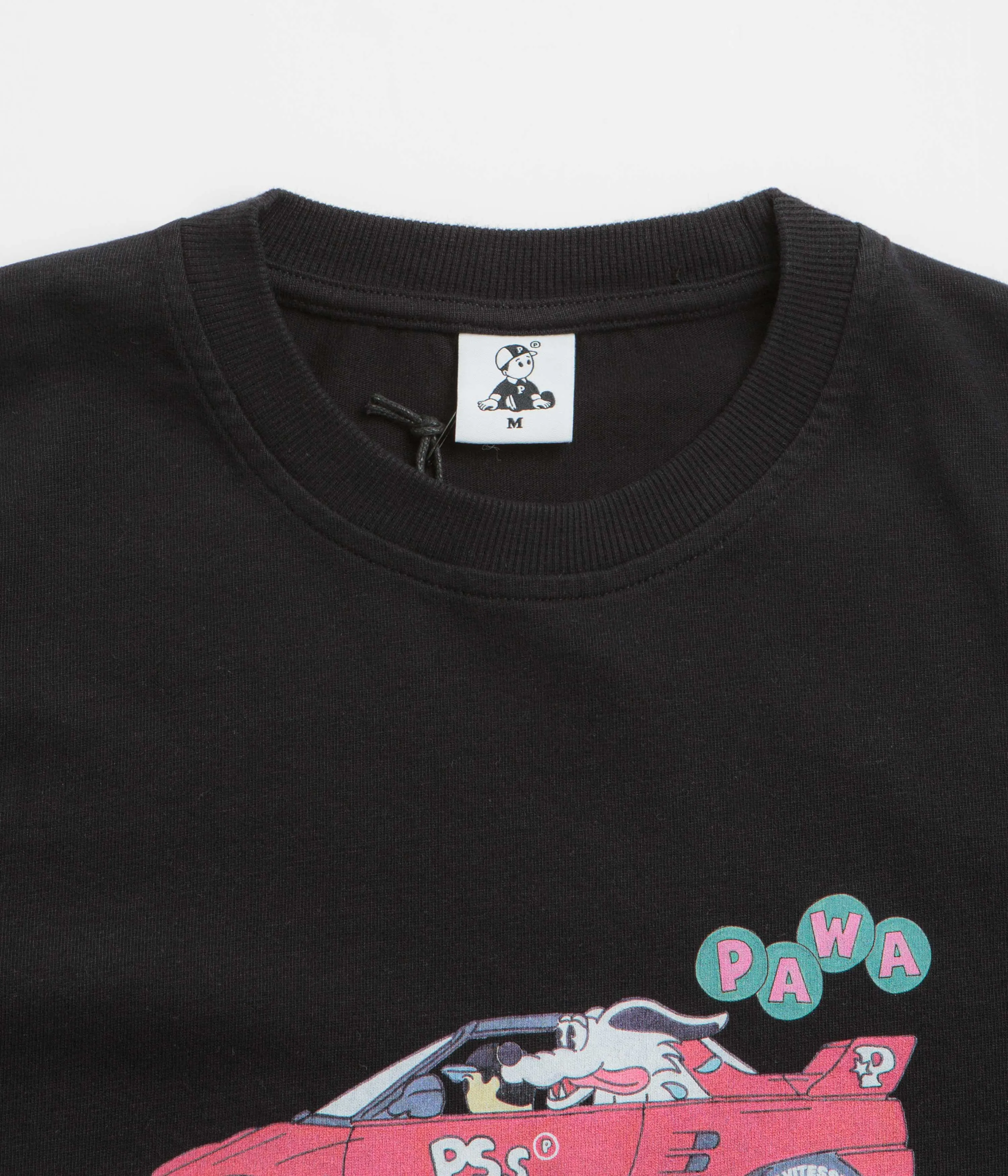 Cold Climate Pawa Speed Sports Raceday T-Shirt - Black