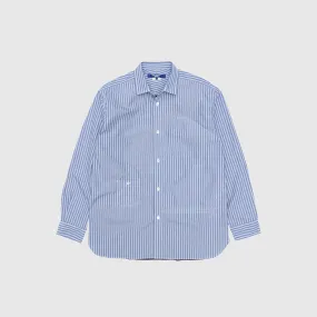 COTTON STRIPED ELBOW PATCH SHIRT Summer Camp