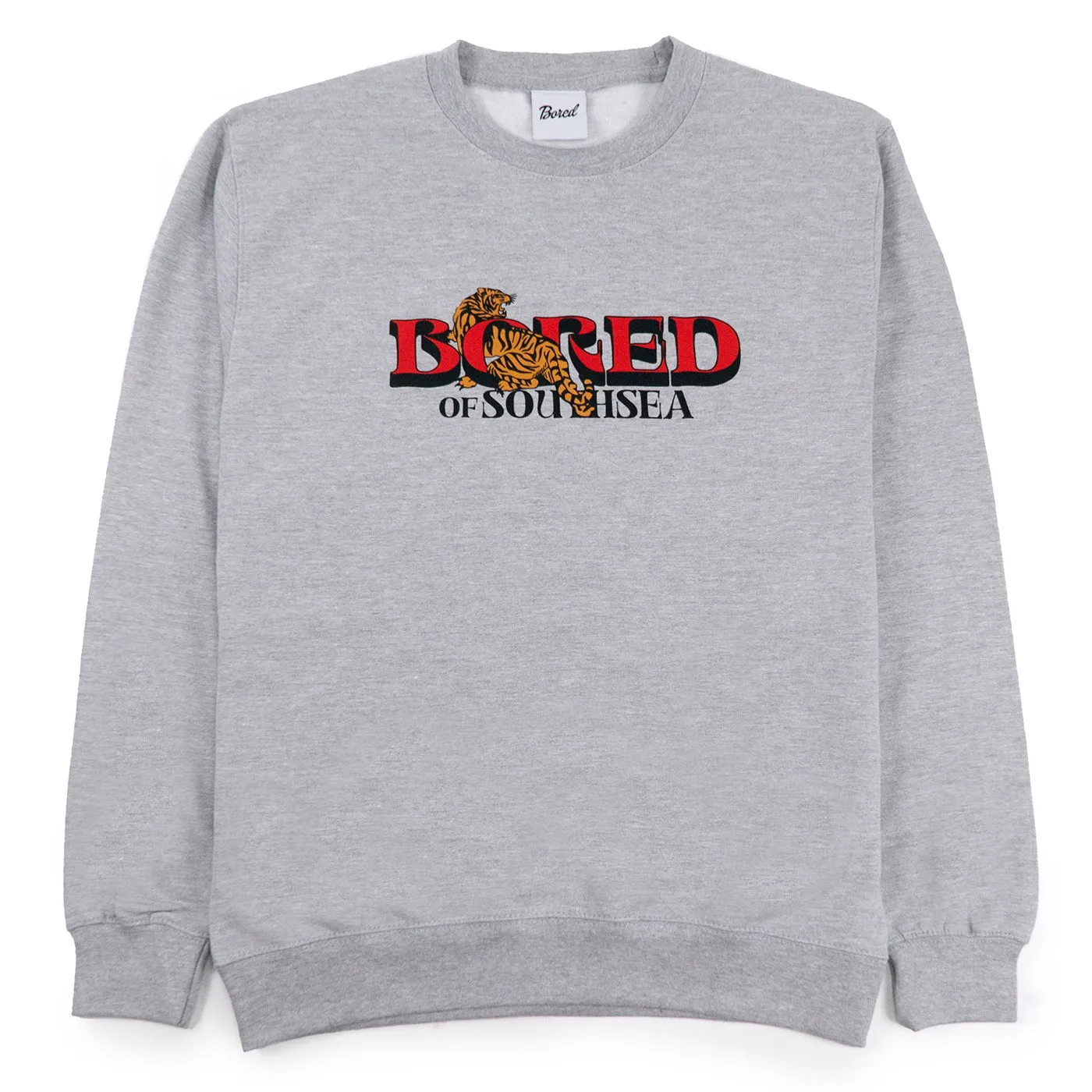 Onamura Tiger Sweatshirt - Heather Grey Neutral Colors