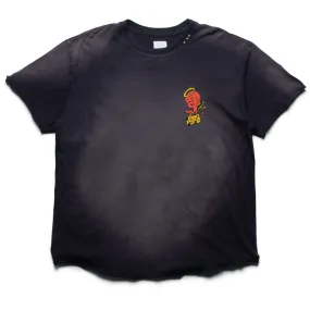 Alchemist Diablo Tee - Moonstone Vintage Look Three Thread Overlock Stitching