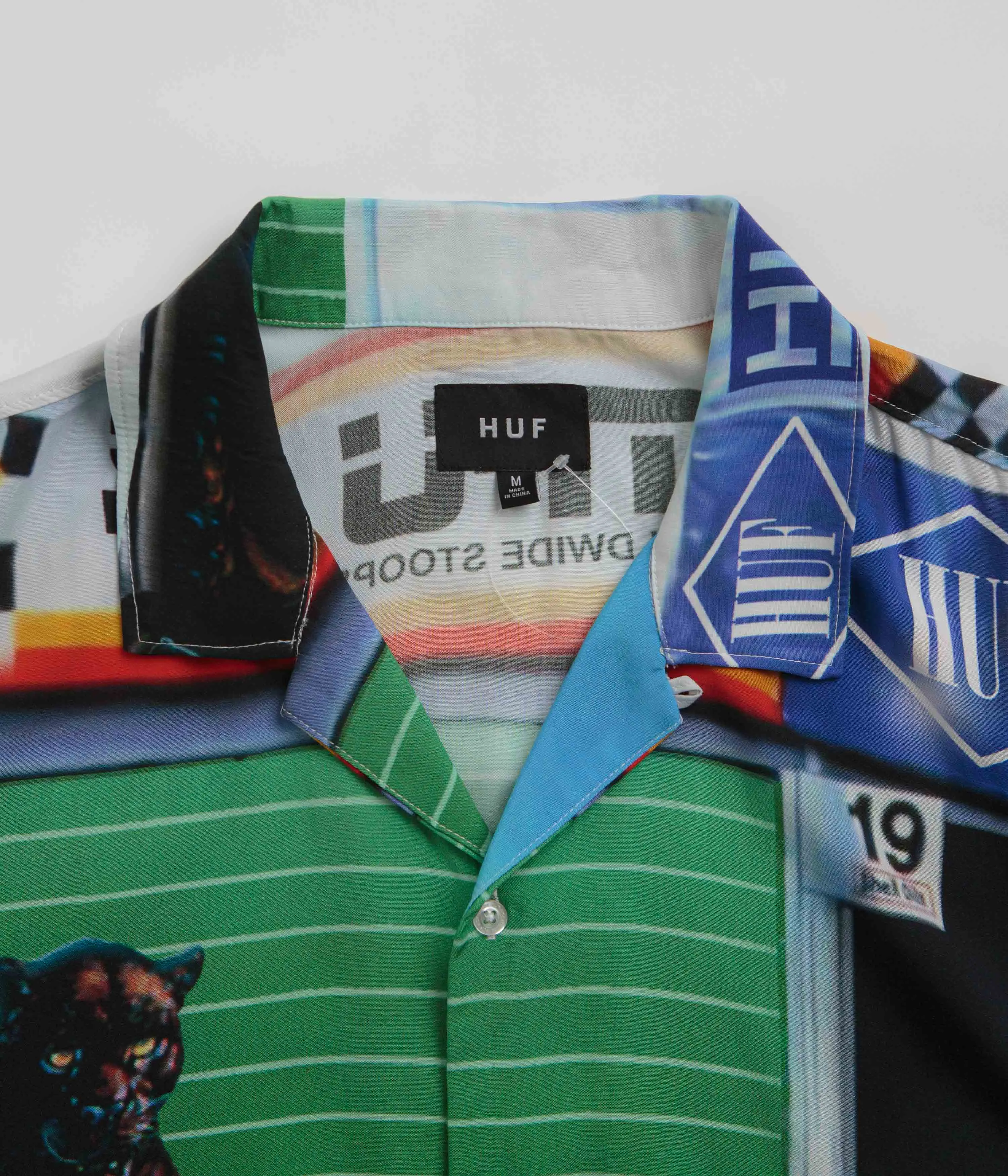 Cruise Collection HUF Trophy Resort Short Sleeve Shirt - Multi