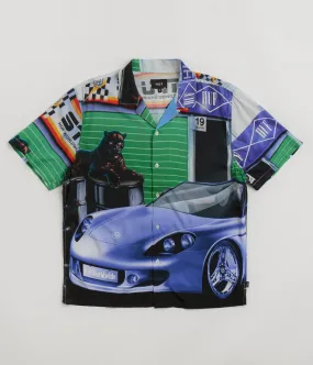 Easy Care Traveler??s Choice HUF Trophy Resort Short Sleeve Shirt - Multi