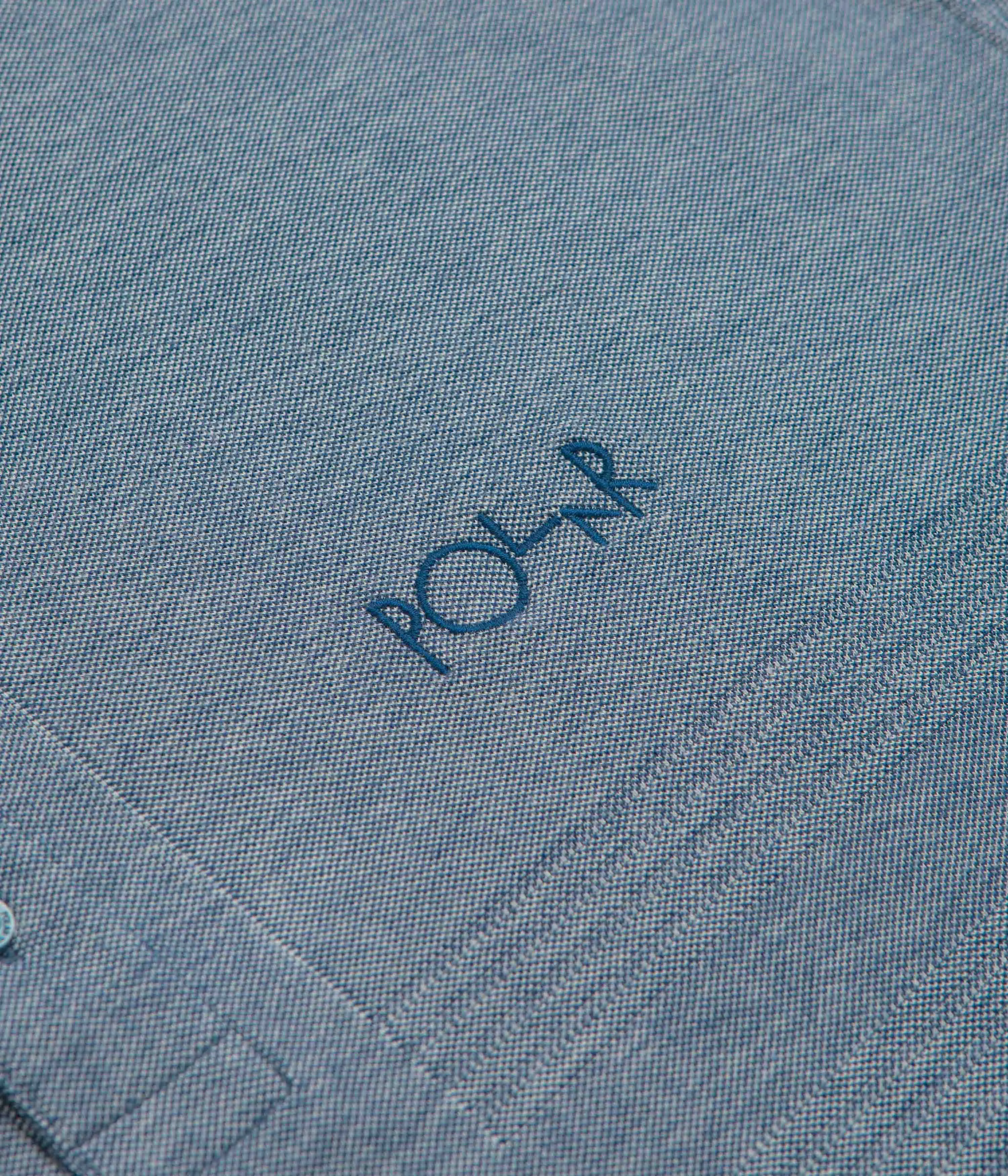 Workwear Approved Polar Pique Surf Polo Shirt - Heather Blue