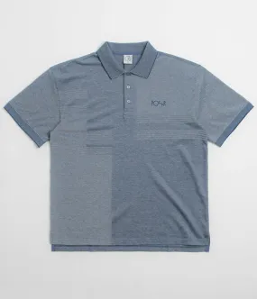 Relaxed Style Polar Pique Surf Polo Shirt - Heather Blue