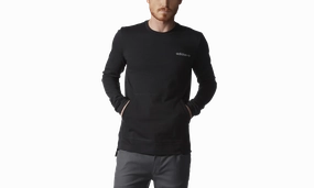 Modern Longsleeve T-Shirt "Black" Vision Fit EcoFriendlyTextiles