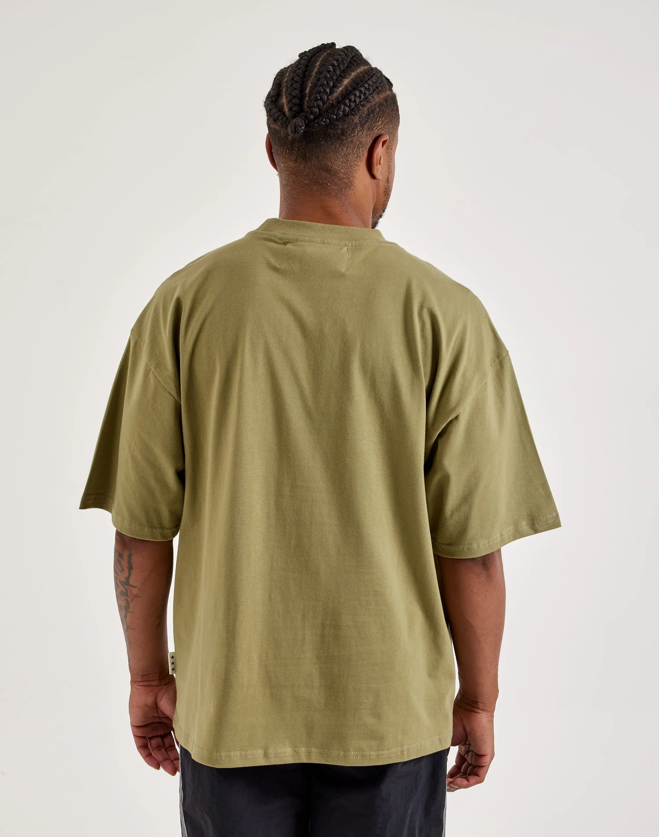 LowProfile SustainableYarnBlend BKYS Wanted Tee