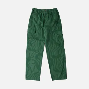 THE BLOB PANTS - WASHED GREEN Tagless Labeling