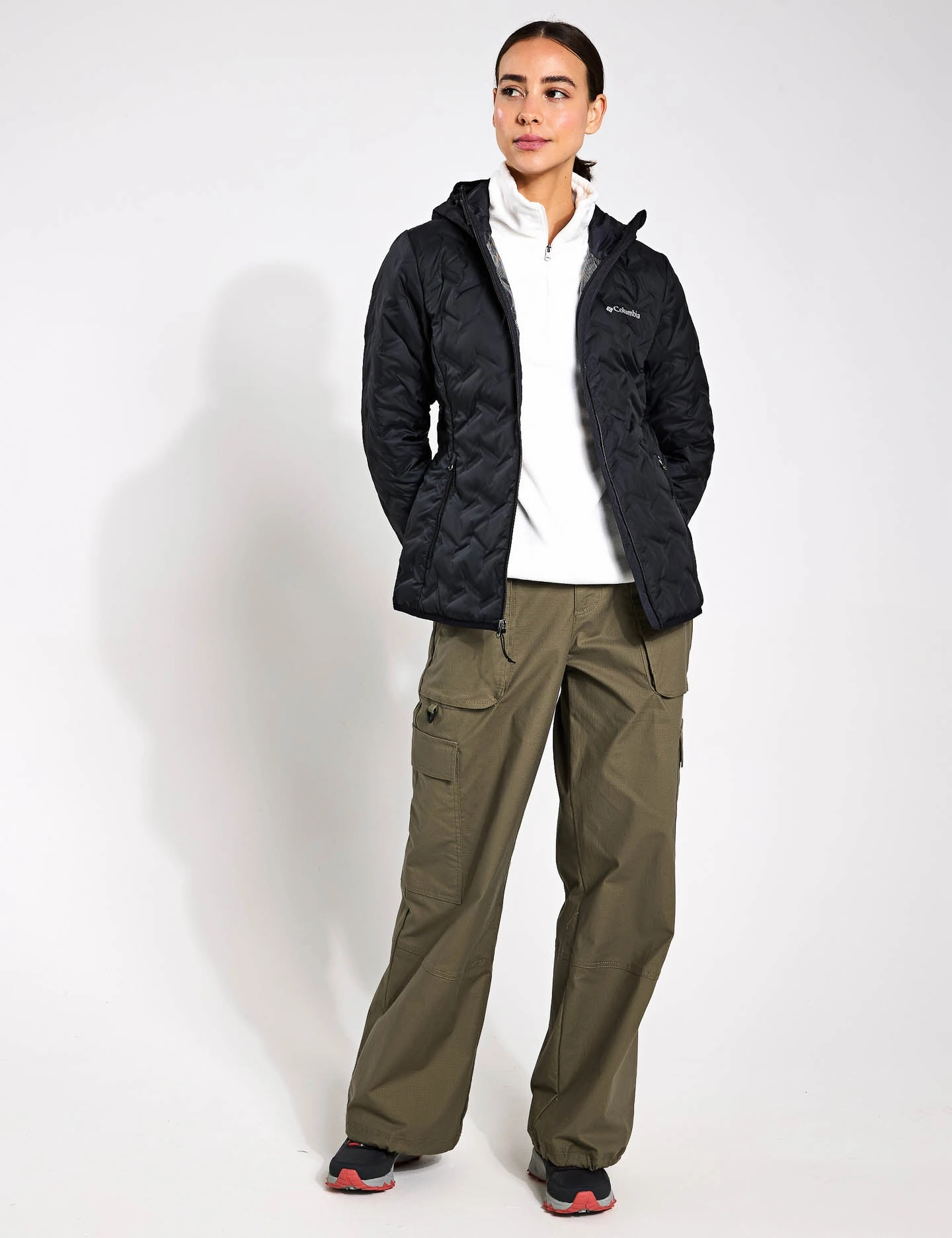 Delta Ridge II Down Hooded Jacket - Black All Occasion
