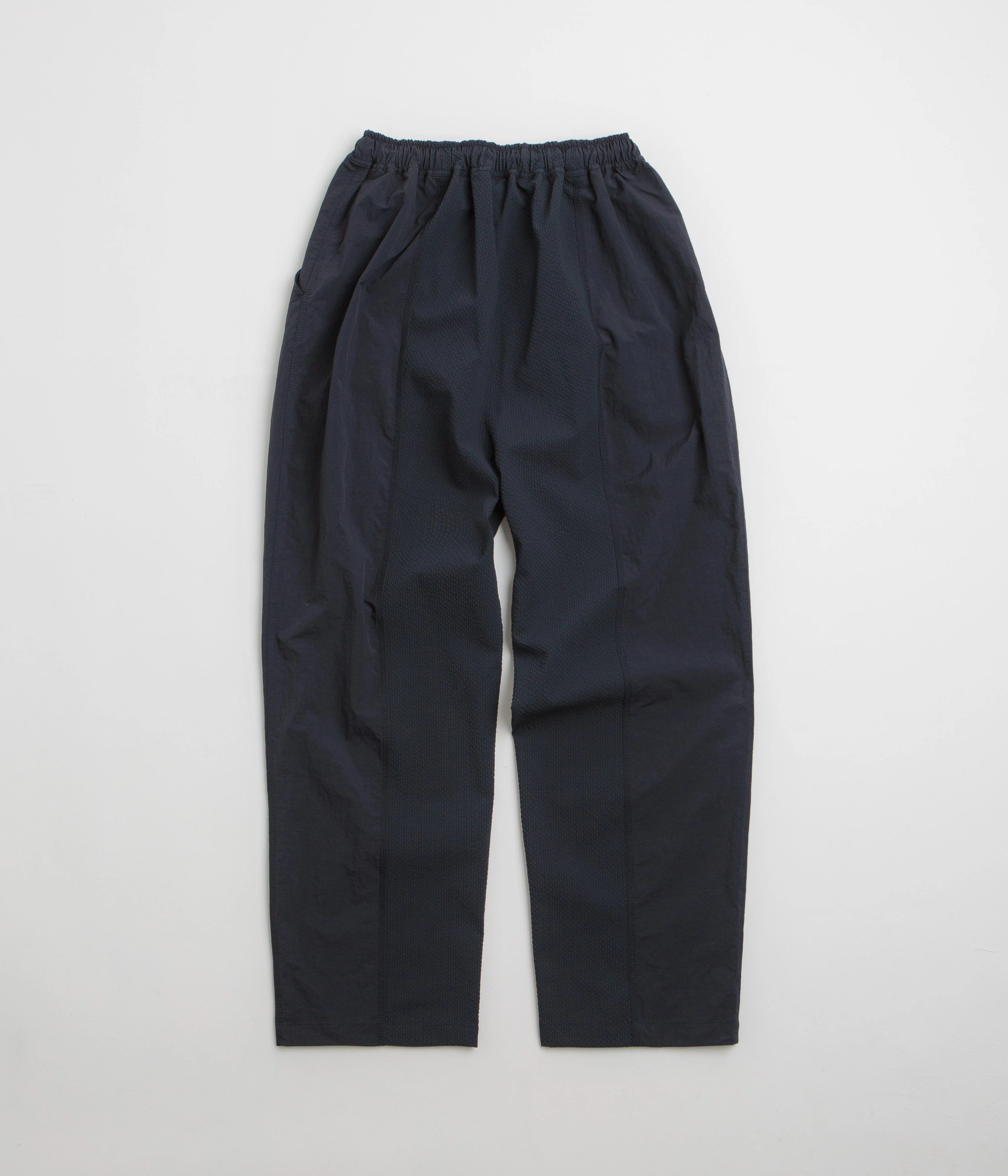 Double Layered Hem Pop Trading Company Football Pants - Navy