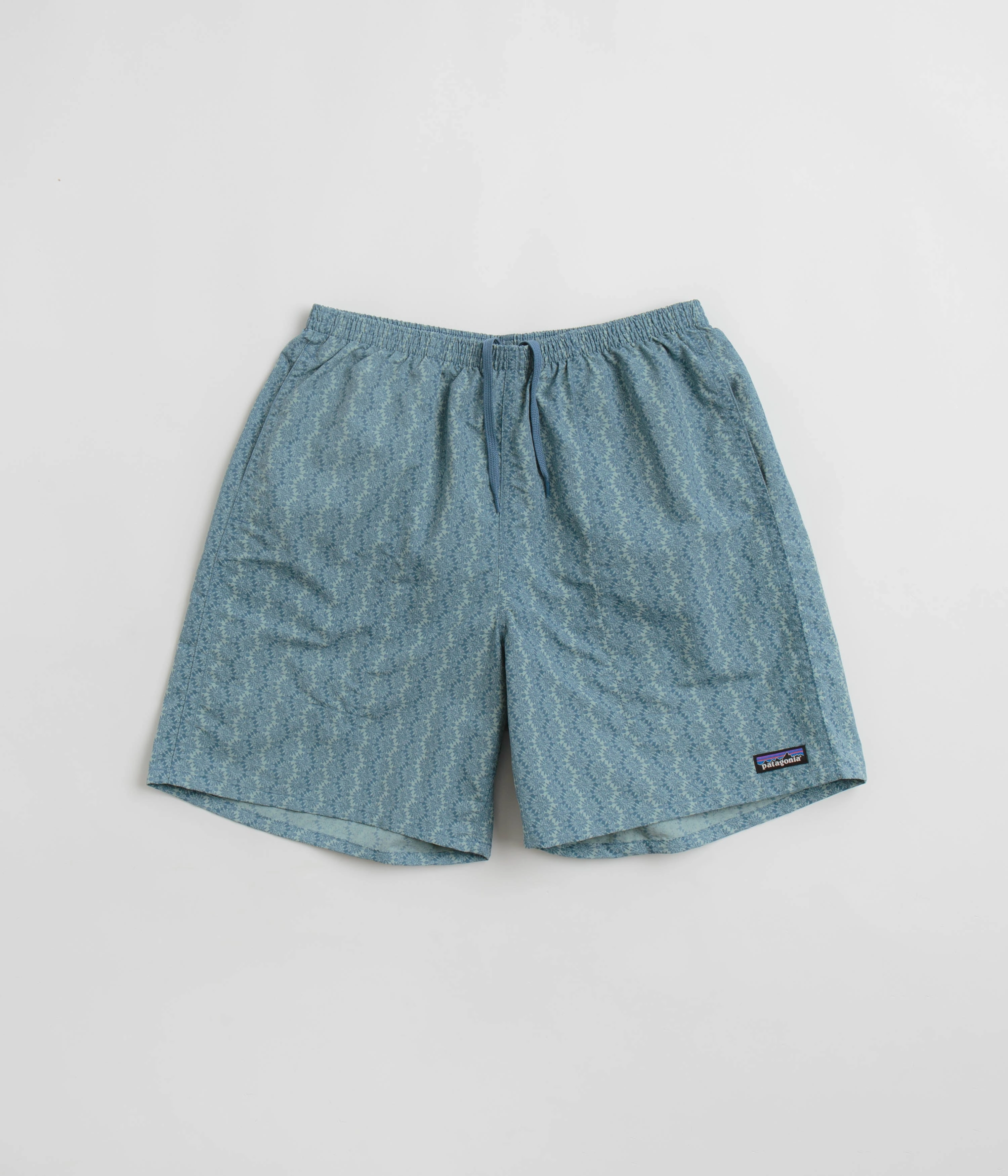 suede look Patagonia Baggies Longs 7" Shorts - Kaleidoscope: Still Blue