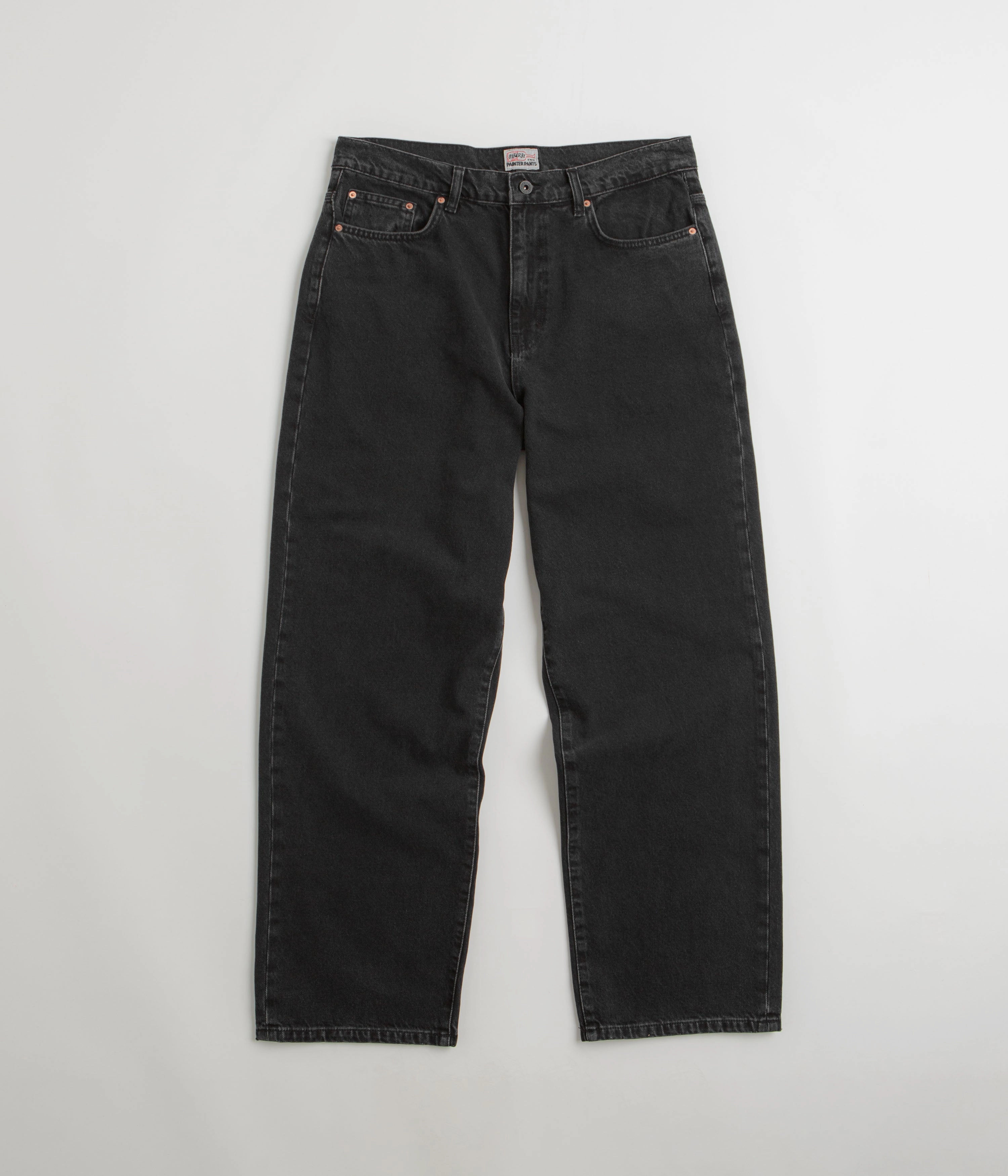 Stan Ray Wide 5 Pants - Stonewashed Black Denim Weather Flex