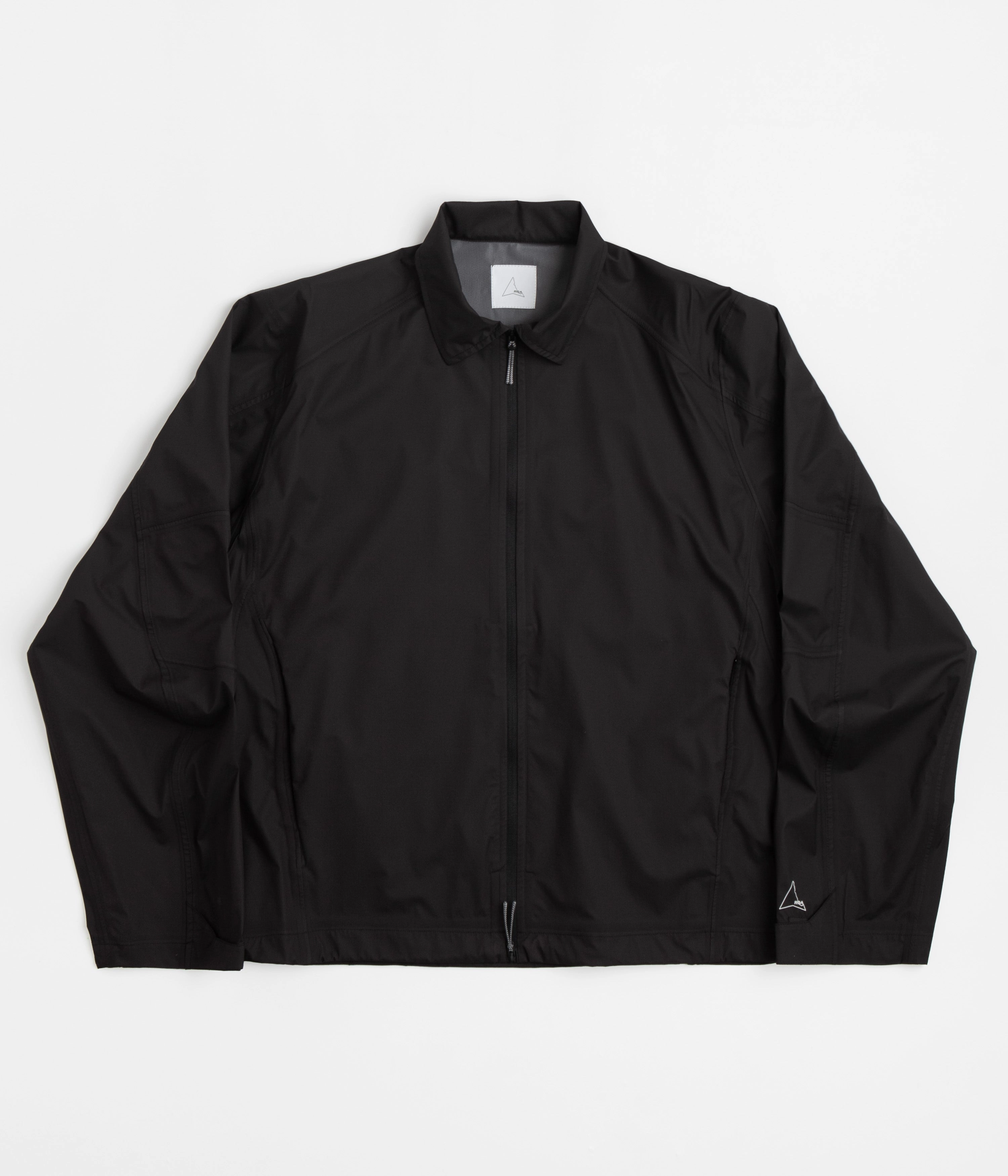 Attitude ROA Zip Up Shirt Jacket - Black