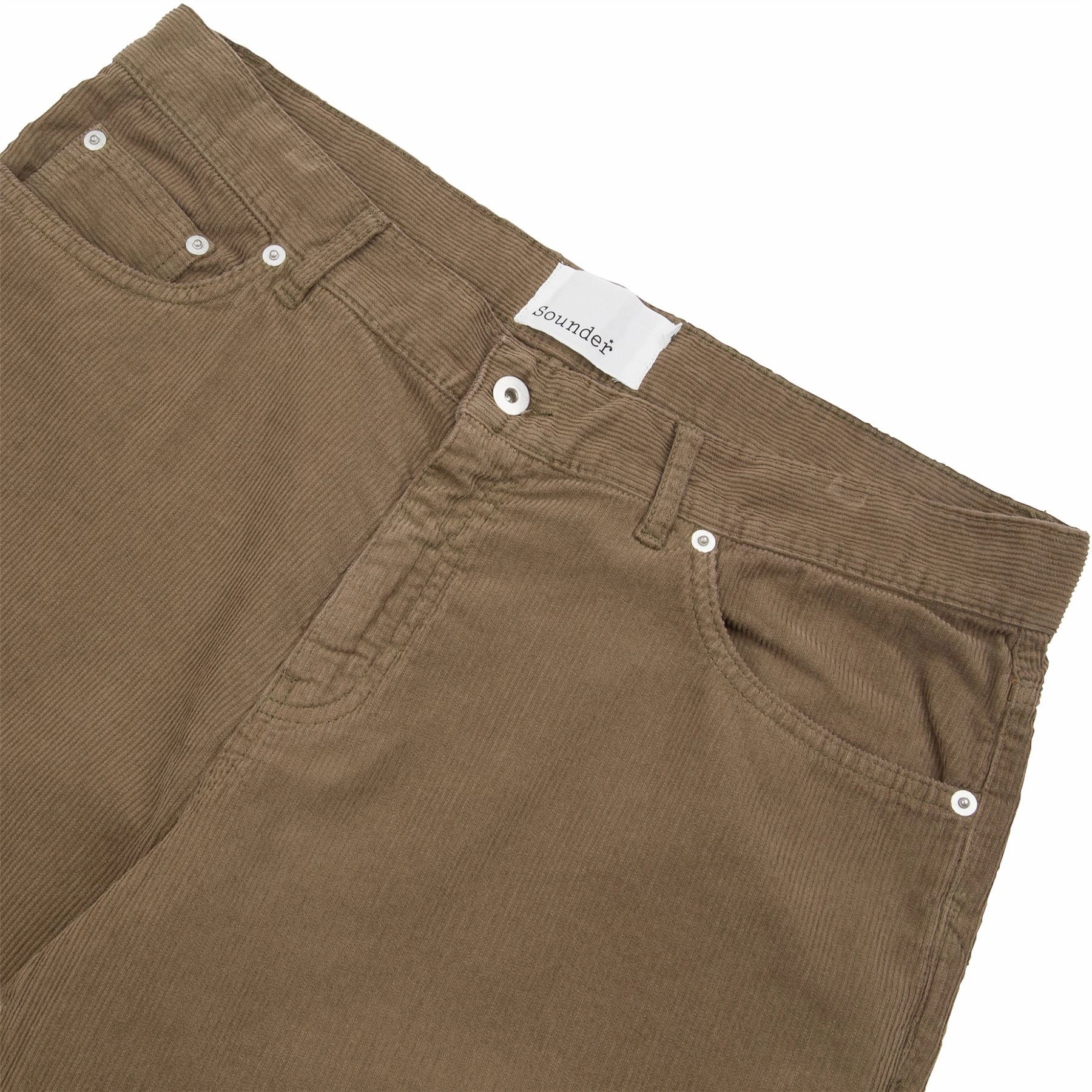 Clubhouse 5 Pocket Trousers Olive StretchFabric OrganicCotton