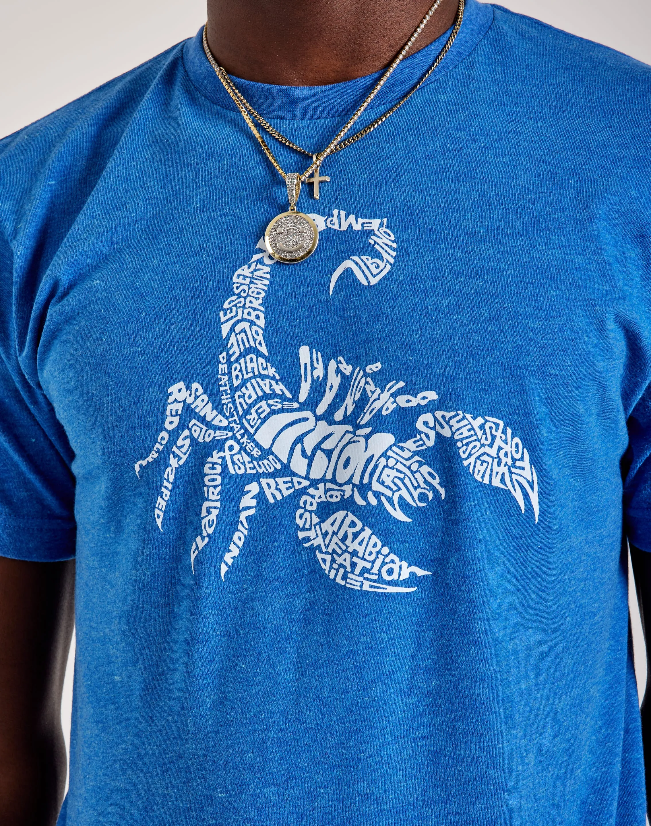 LA Pop Art Word Art Scorpion Tee Metal Core