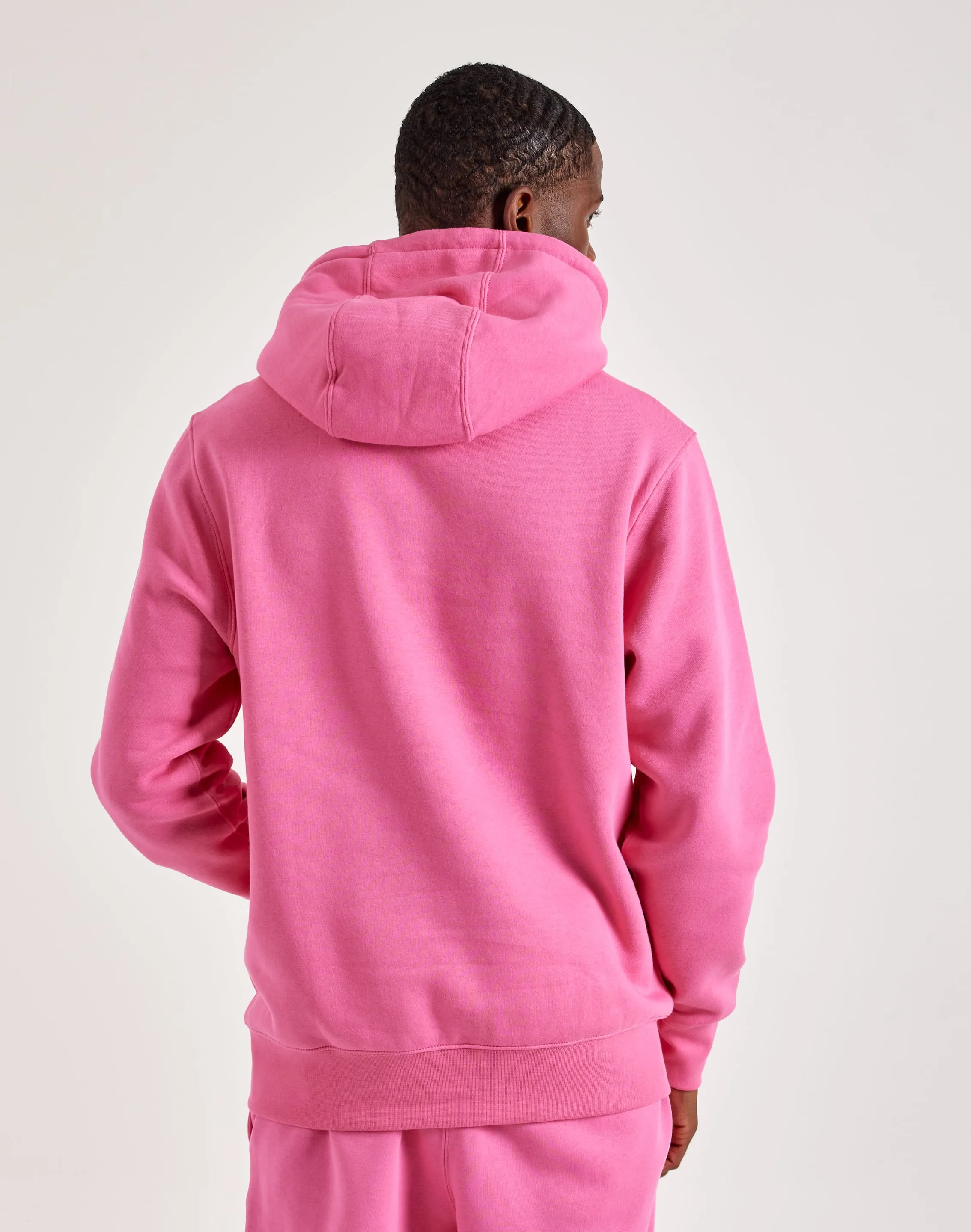 Nike Club Fleece Pullover Hoodie Compression Fit Poise Fit