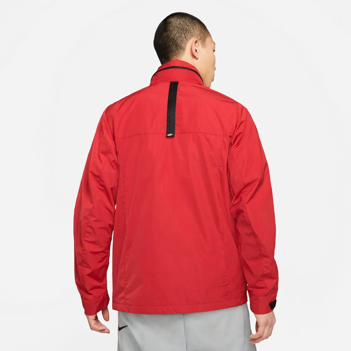 Quiet Core Spanish Glow Nike Hooded M65 Jacket (University Red/Black/Black)
