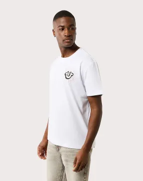 Breathable fabric True Religion Shining Crest Tee