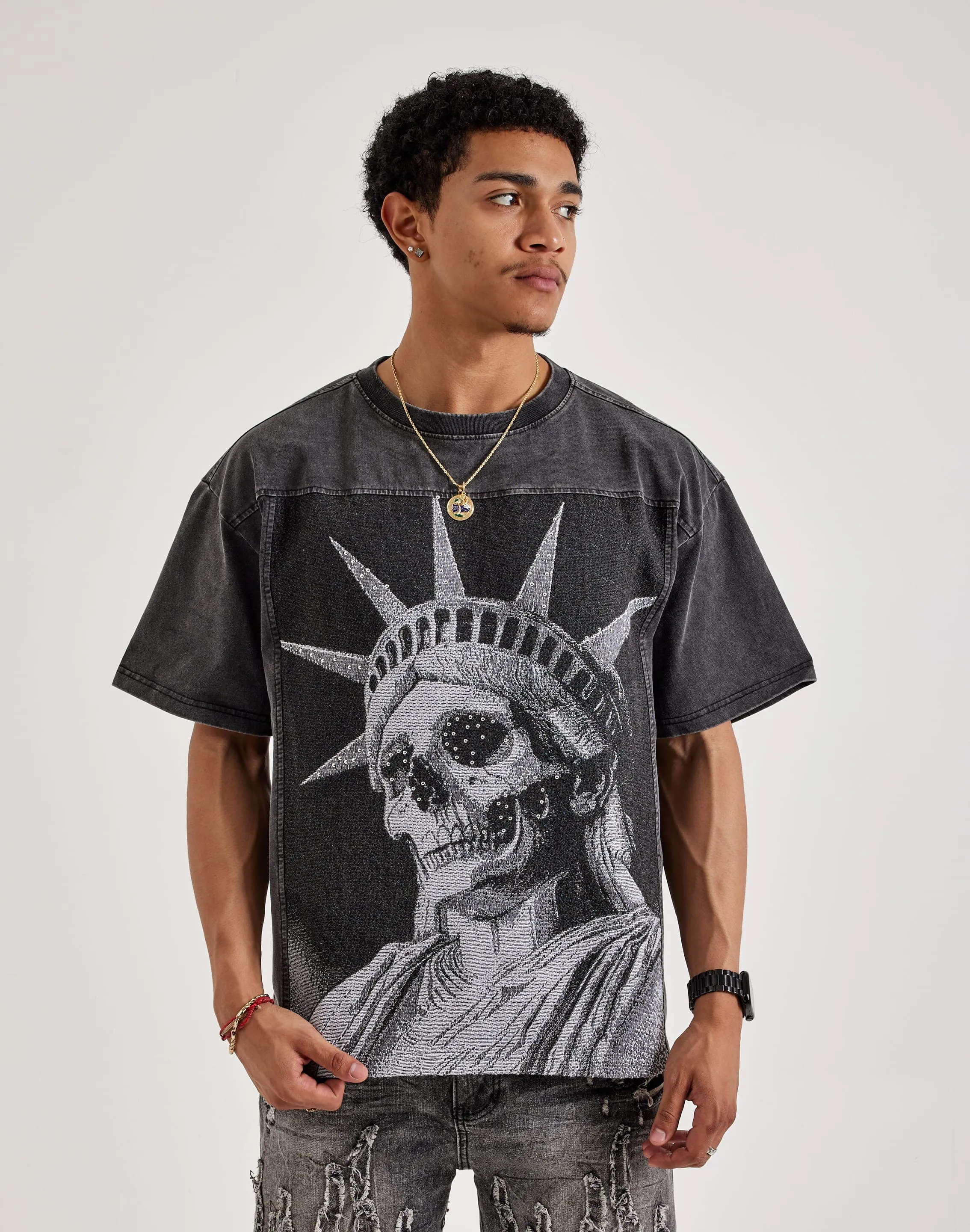 UV Protection Sustainable Base Majestik Liberty Tapestry Tee