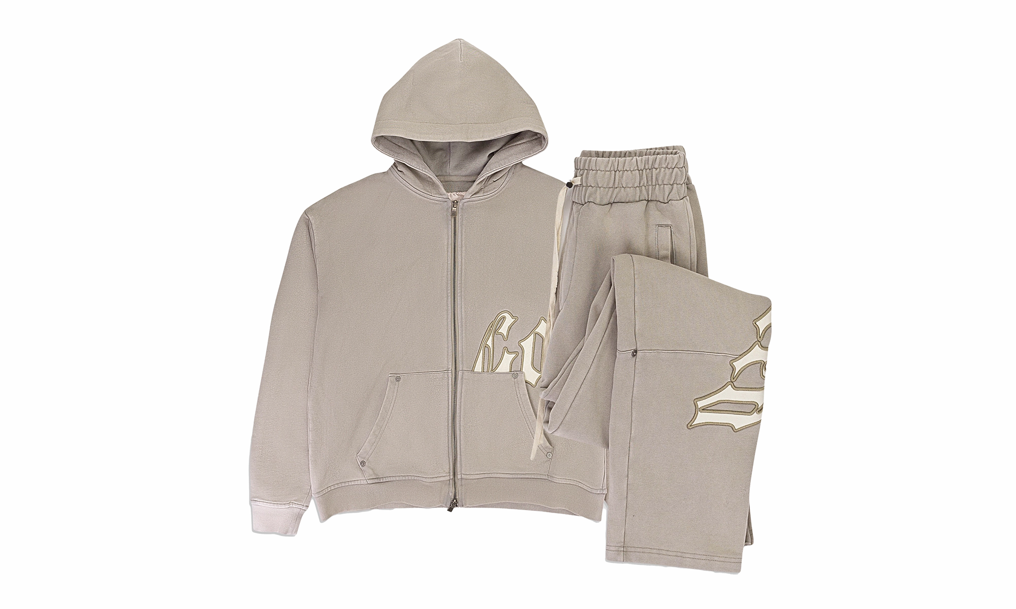 Repair Fit Wash Godspeed OG Logo Sweatsuit "GREY"