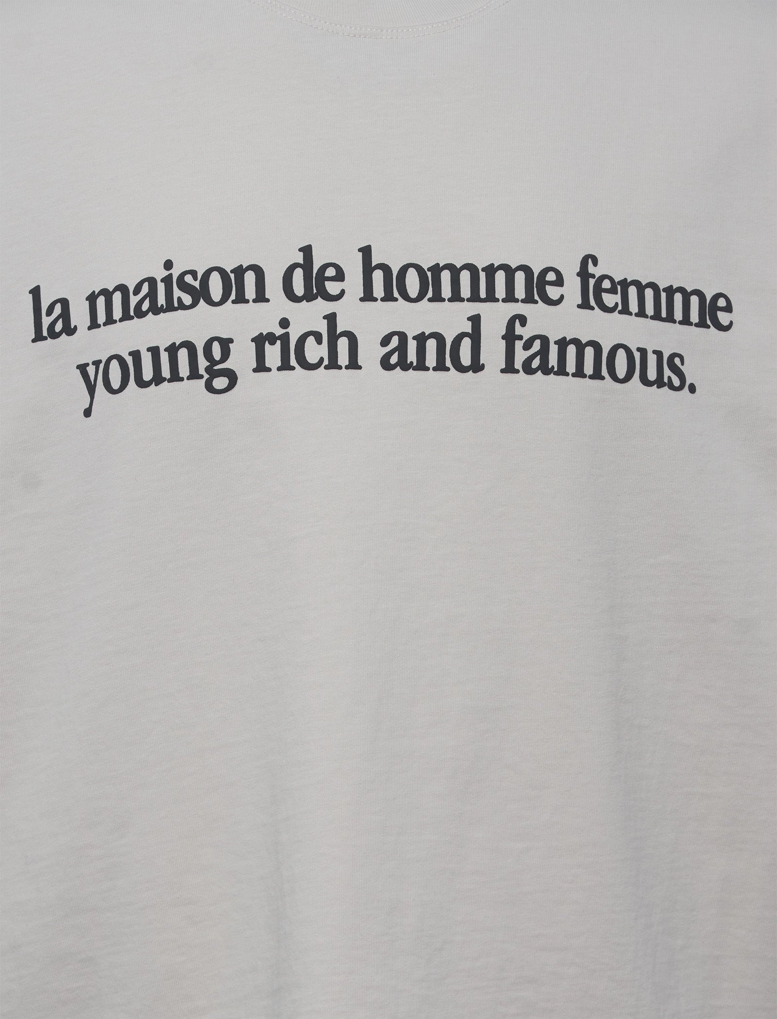 Hydrophobic Threadwork DESTROYED MAISON TEE