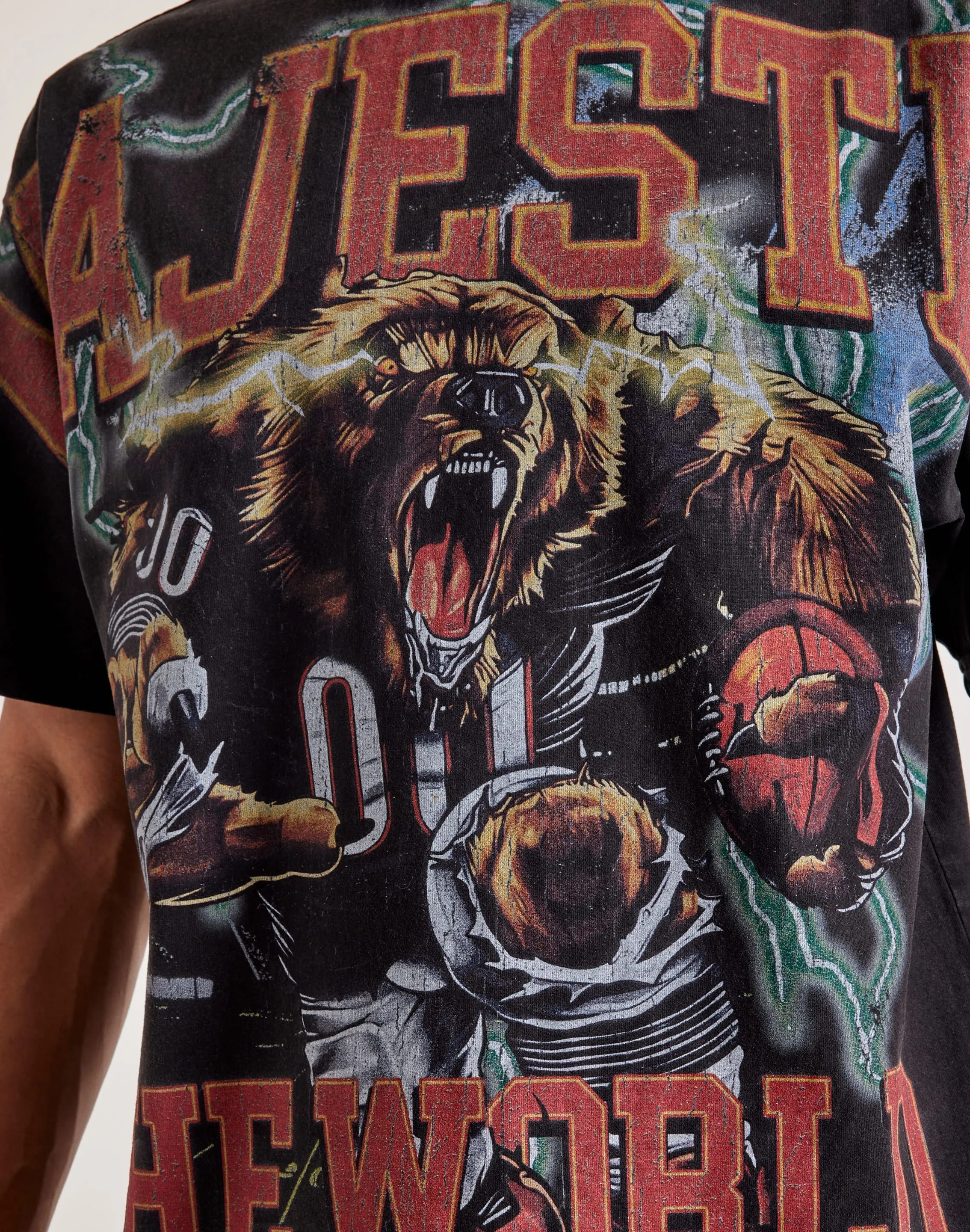 Majestik The World Bear Tee Tribal Soul WaterRepellent