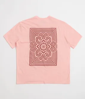 cutoff shorts silhouette Mollusk Bloom T-Shirt - Pink