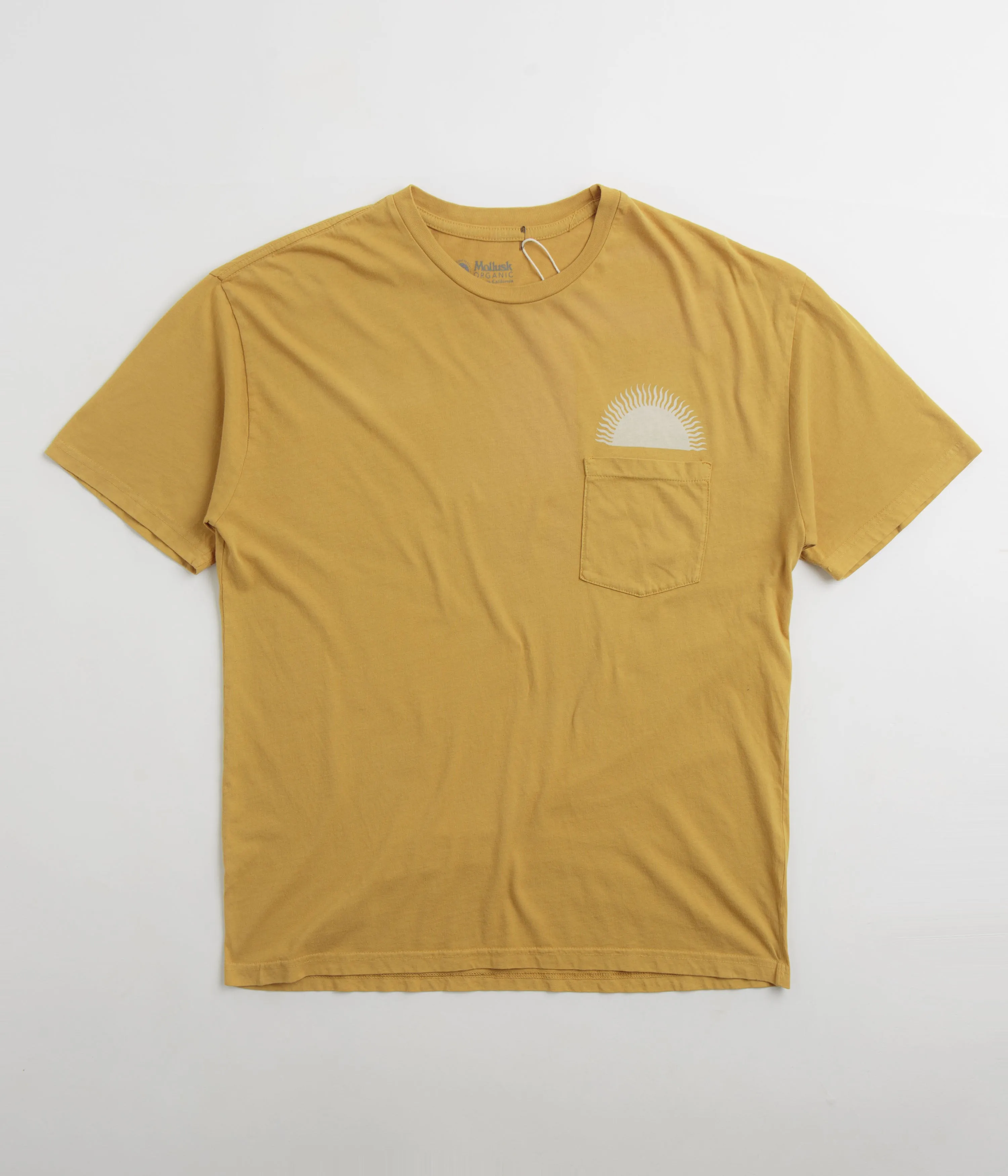 soccer event Odor Control Treatment Mollusk Country Sun T-Shirt - Mustard