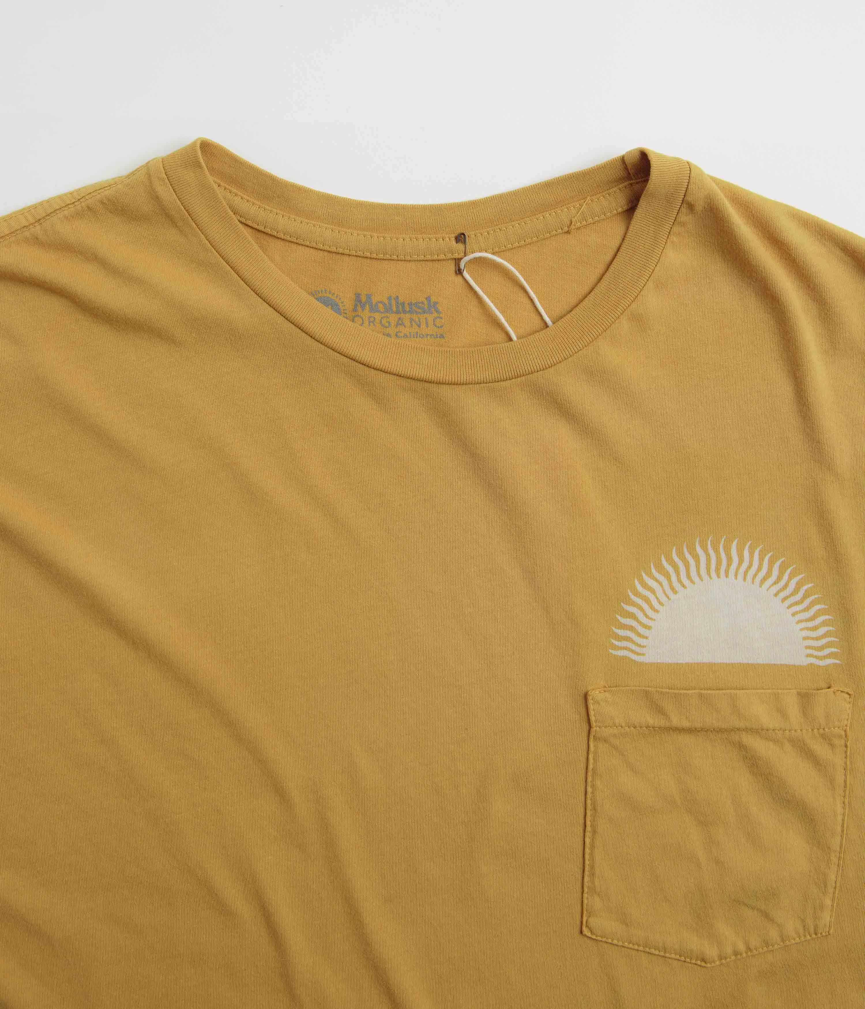 Mollusk Country Sun T-Shirt - Mustard blouse silhouette