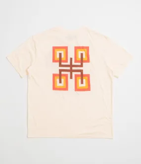 Mollusk Four Square T-Shirt - Super Natural nighttime venue
