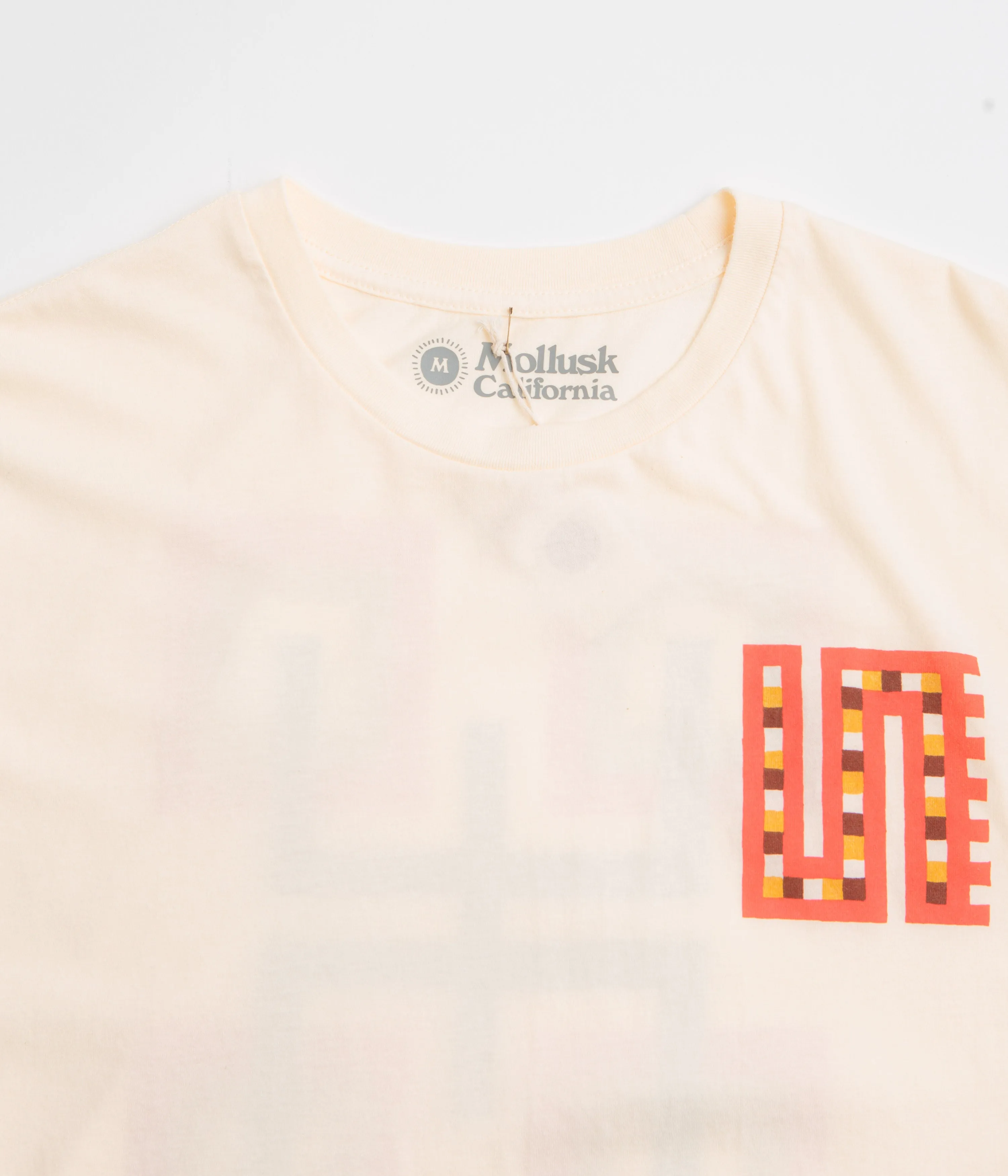 Slim-fit Mollusk Four Square T-Shirt - Super Natural